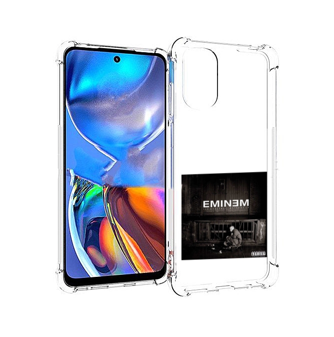 

Чехол MyPads THE MARSHALL MATHERS LP для Motorola Moto E32, Прозрачный, Tocco