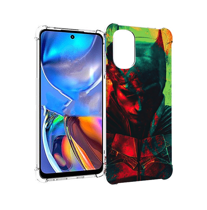 

Чехол MyPads The Batman для Motorola Moto E32, Прозрачный, Tocco