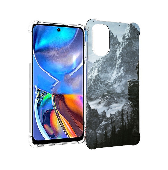 

Чехол MyPads The Elder Scrolls V Skyrim для Motorola Moto E32, Прозрачный, Tocco
