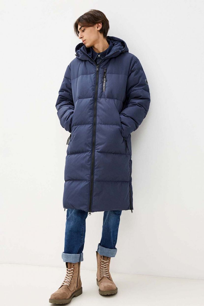 

Пуховик мужской Baon B501540 синий 3XL, B501540
