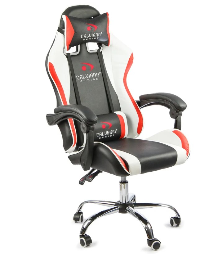 

Компьютерное кресло Calviano ULTIMATO black/white/red