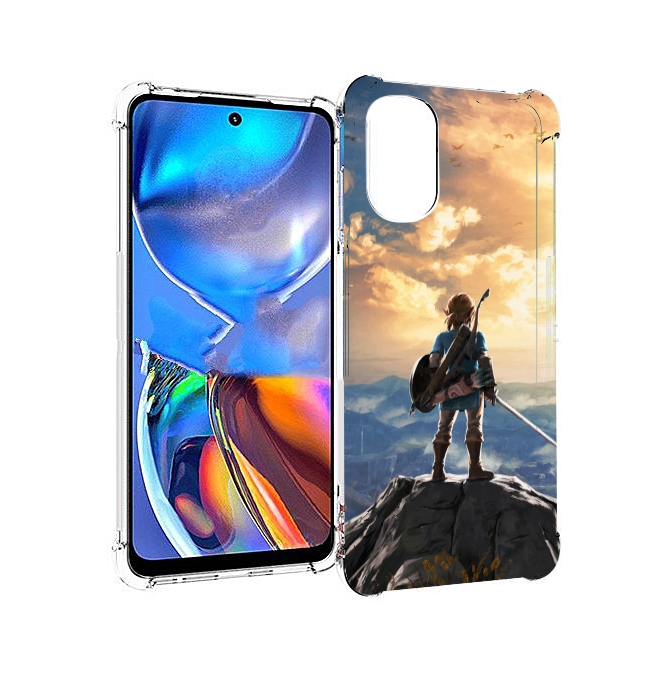 

Чехол MyPads The Legend of Zelda для Motorola Moto E32, Прозрачный, Tocco