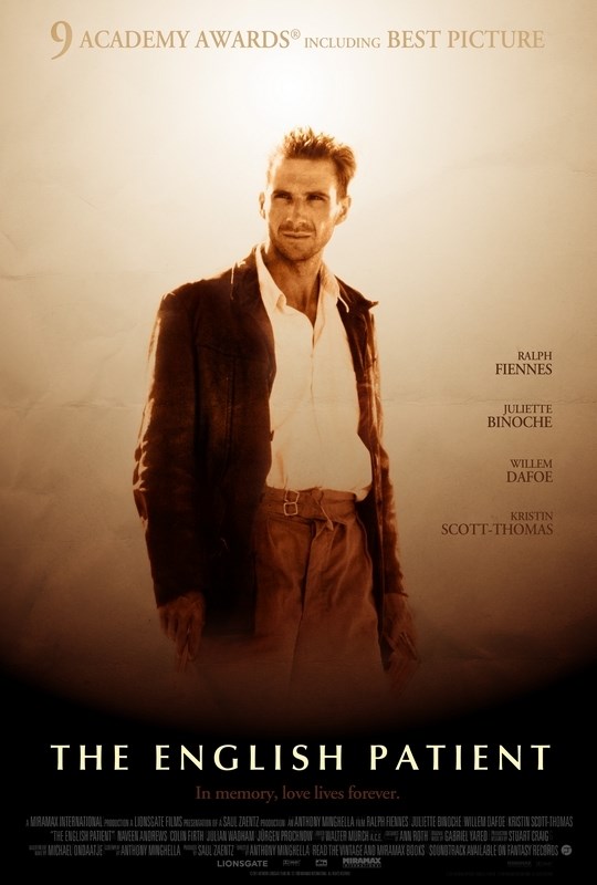 

Постер к фильму "Английский пациент" (The English Patient) A3