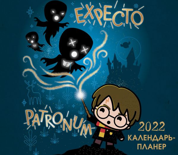 

Календарь Эксмо 5968382 Гарри Поттер настенный 2022 год 24,5х28 см