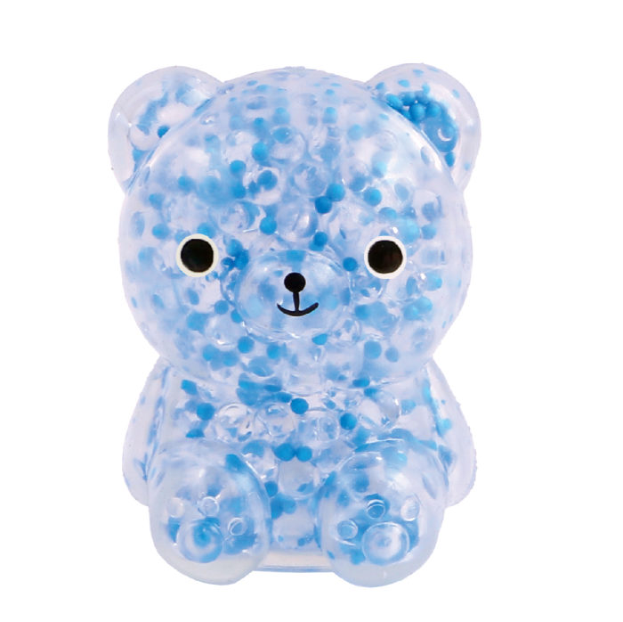 

Игрушка-антистресс 1toy Жмяка Медвежонок синий, Разноцветный, Т23433-1