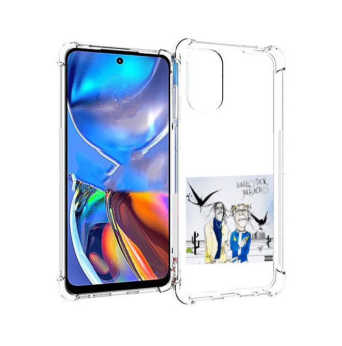 

Чехол MyPads Travis Scott & Quavo - Huncho Jack, Jack Huncho для Motorola Moto E32, Прозрачный, Tocco
