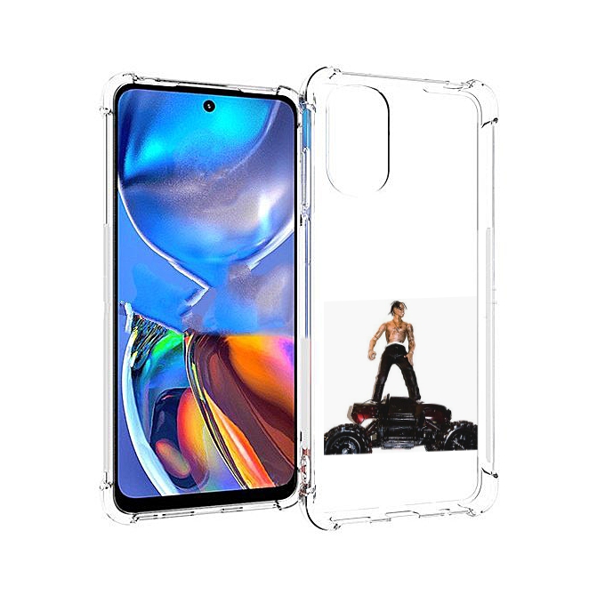 

Чехол MyPads Travis Scott - Rodeo для Motorola Moto E32, Прозрачный, Tocco