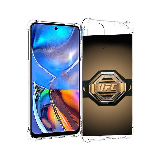 

Чехол MyPads UFC единоборства мужской для Motorola Moto E32, Прозрачный, Tocco