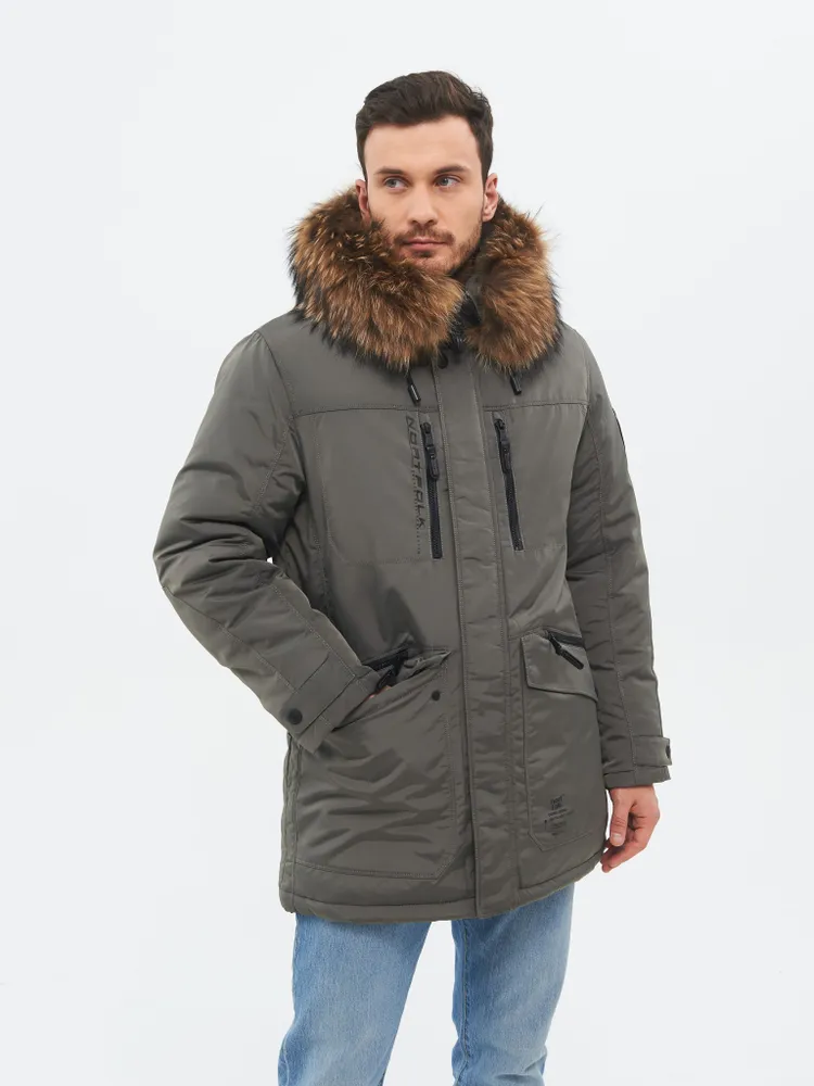 

Зимняя куртка мужская NortFolk 529341F22N серая 48 RU, Серый, 529341F22N