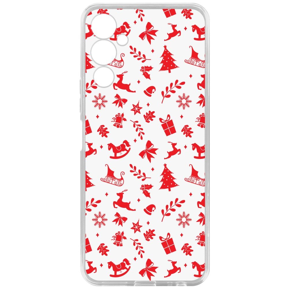 Чехол-накладка Кейс Новогодние мотивы для Tecno Pova 4