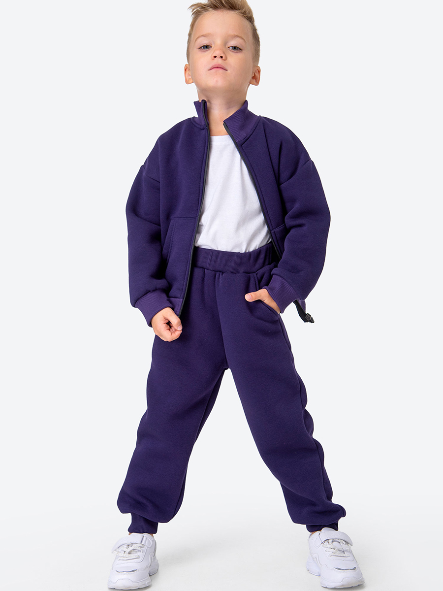 

Костюм спортивный детский HappyFox HF00156, темно-синий, 104, HF00156