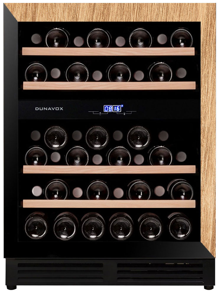 Встраиваемый винный шкаф Dunavox DAUF-45.125DOP.TO винный шкаф dunavox dauf 9 22ss