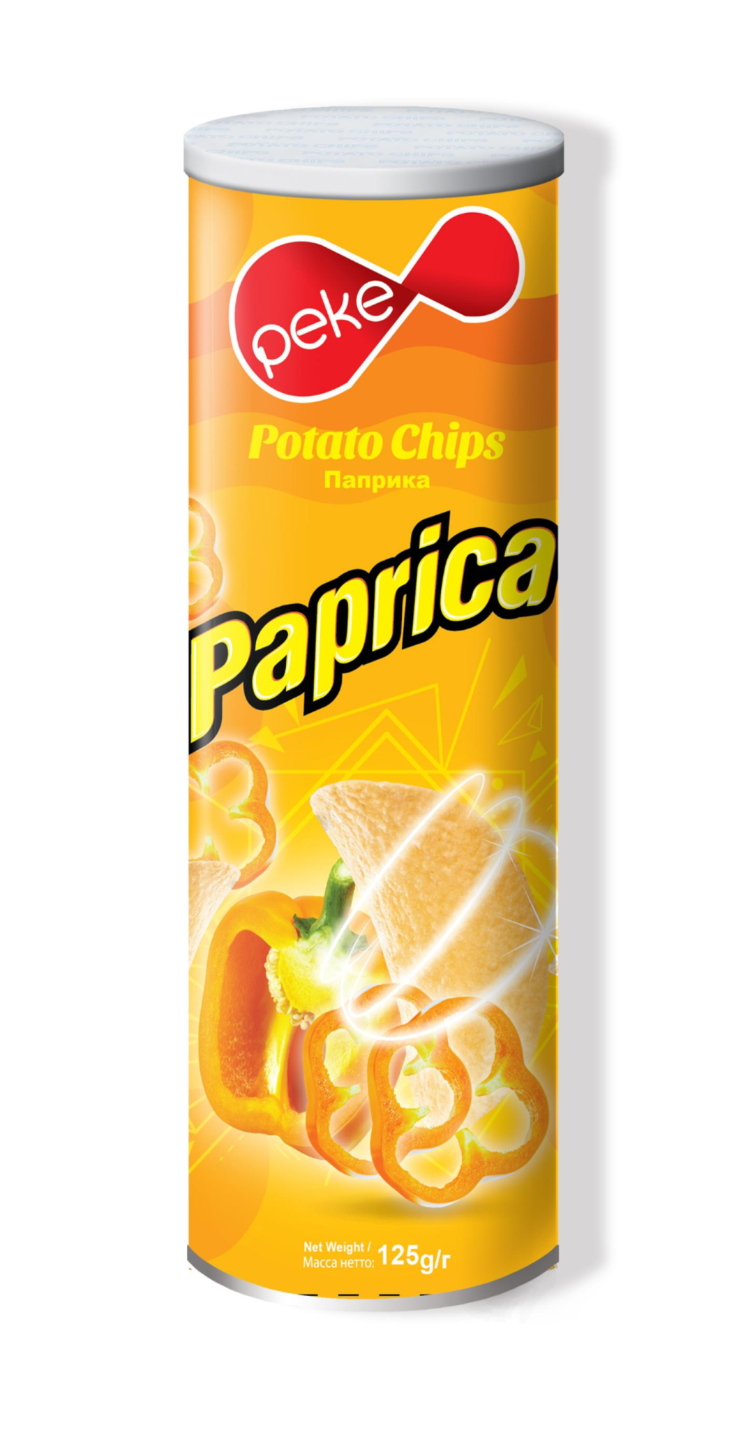 Чипсы картофельные Peke Paprica 125 г