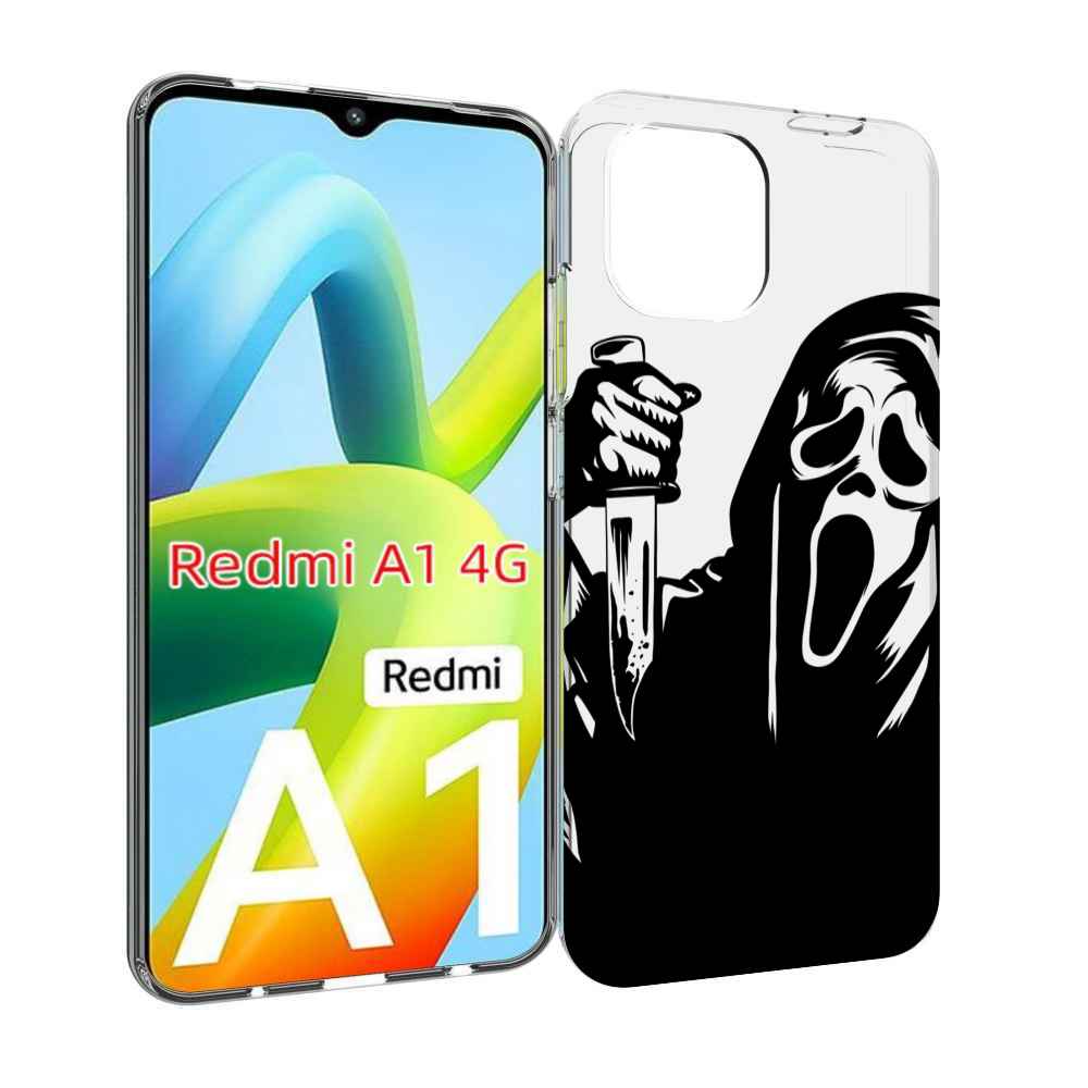 

Чехол MyPads крик-с-ножом для Xiaomi Redmi A1, Прозрачный, Tocco