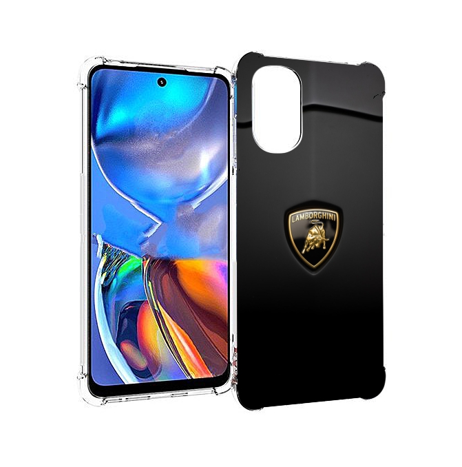 

Чехол MyPads lamborghini ламба 3 для Motorola Moto E32, Прозрачный, Tocco