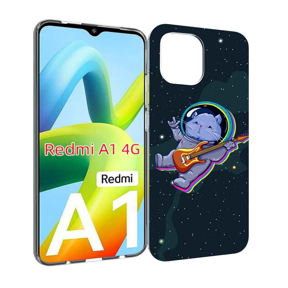

Чехол MyPads крутой-хомяк-в-космосе для Xiaomi Redmi A1, Прозрачный, Tocco