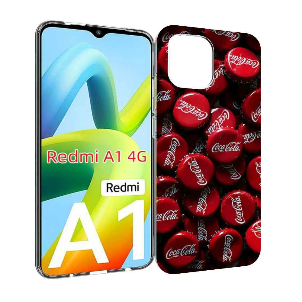 

Чехол MyPads крышки от кокаколы для Xiaomi Redmi A1, Прозрачный, Tocco