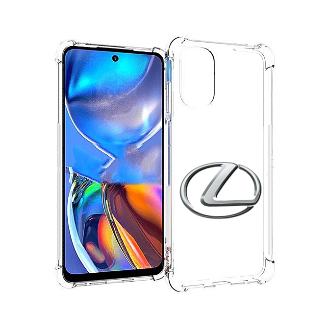 

Чехол MyPads lexus-лексус-5 мужской для Motorola Moto E32, Прозрачный, Tocco
