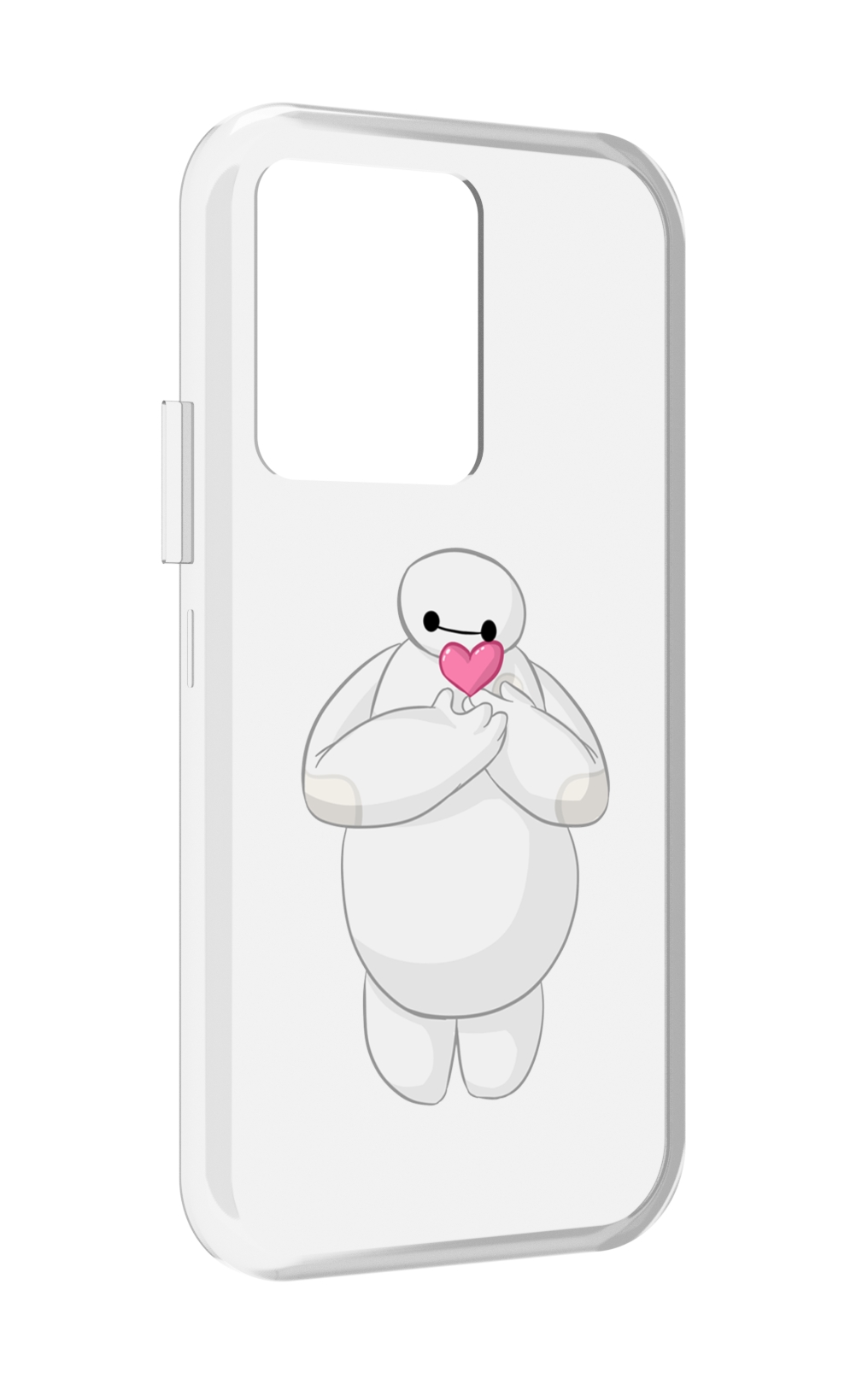 

Чехол MyPads снеговик-с-сердечком для Vivo iQOO 10, Прозрачный, Tocco