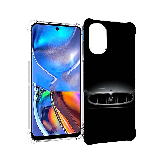 

Чехол MyPads maserati мазерати 1женский для Motorola Moto E32, Прозрачный, Tocco