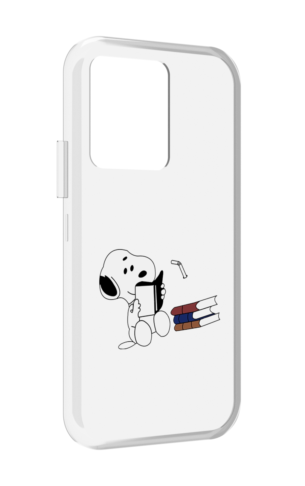 

Чехол MyPads собака-с-книжками для Vivo iQOO 10, Прозрачный, Tocco