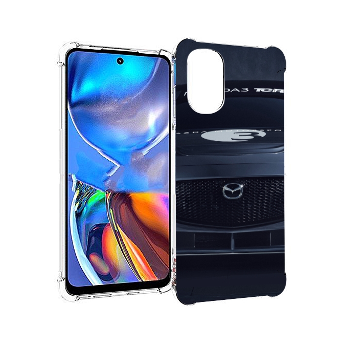 

Чехол MyPads mazda мазда 3 для Motorola Moto E32, Прозрачный, Tocco