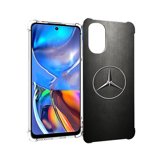 

Чехол MyPads mercedes мерседес 3 мужской для Motorola Moto E32, Прозрачный, Tocco