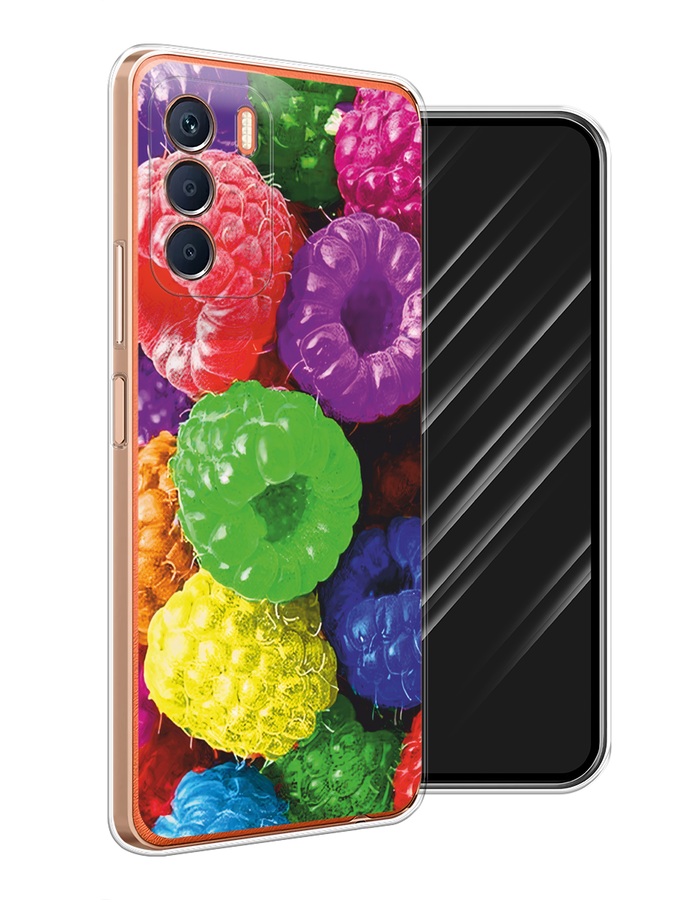 

Чехол Awog на Infinix Zero 5G 2023 "Разноцветная малина", Разноцветный, 3104450-1