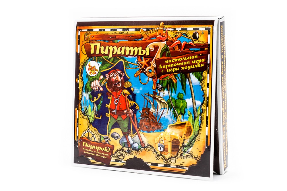 

Настольная игра Задира-плюс Пираты малая