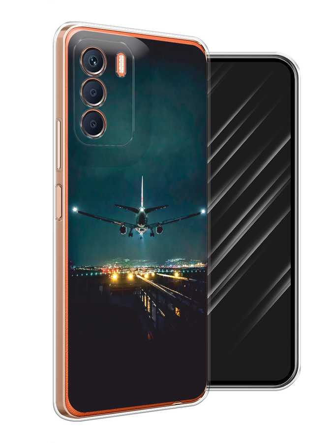 

Чехол Awog на Infinix Zero 5G 2023 "Ночной рейс", Черный, 3104450-1
