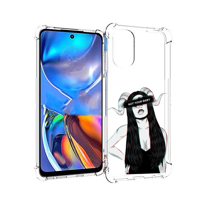 

Чехол MyPads not-your для Motorola Moto E32, Прозрачный, Tocco