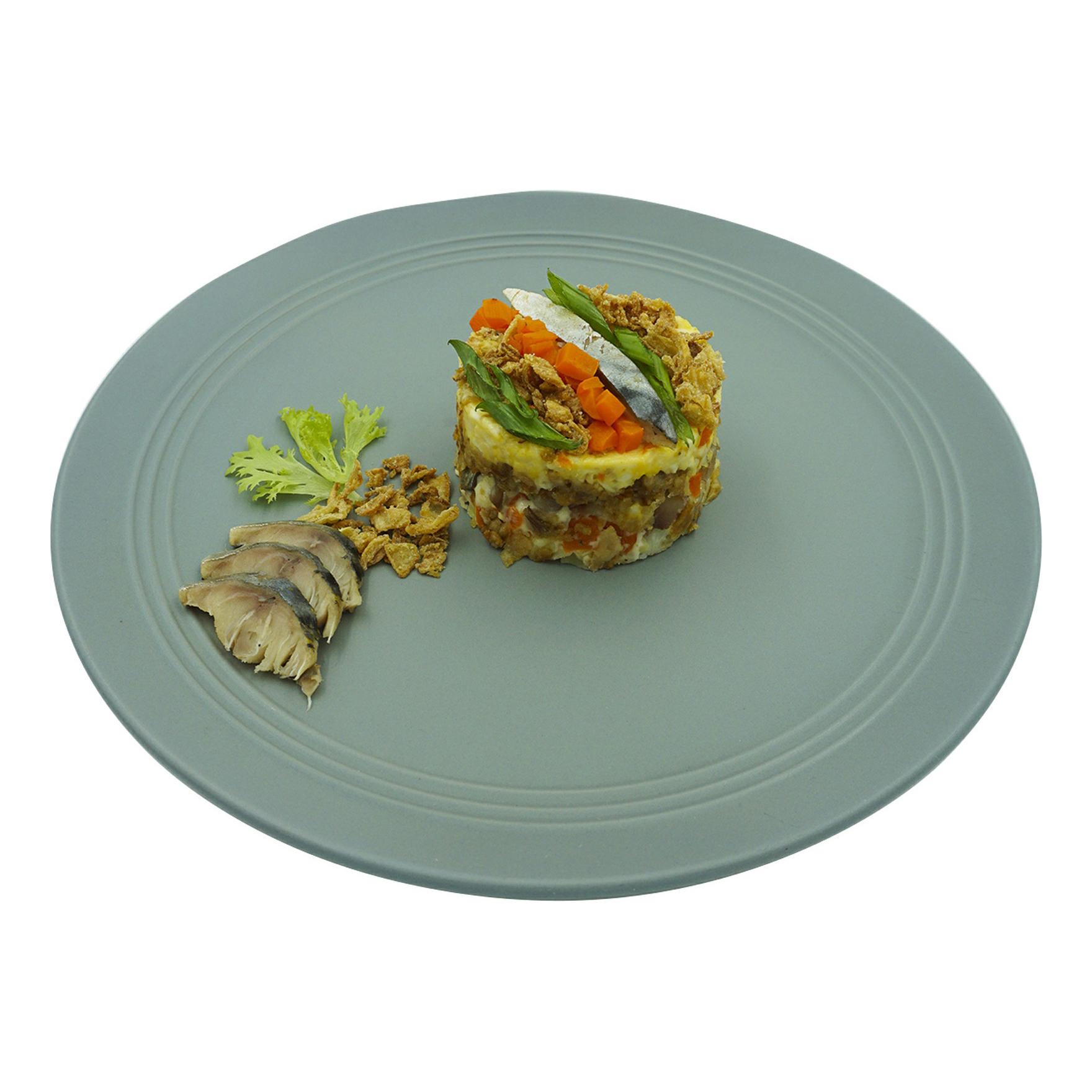 Салат Окей с копченой скумбрией +-200 г