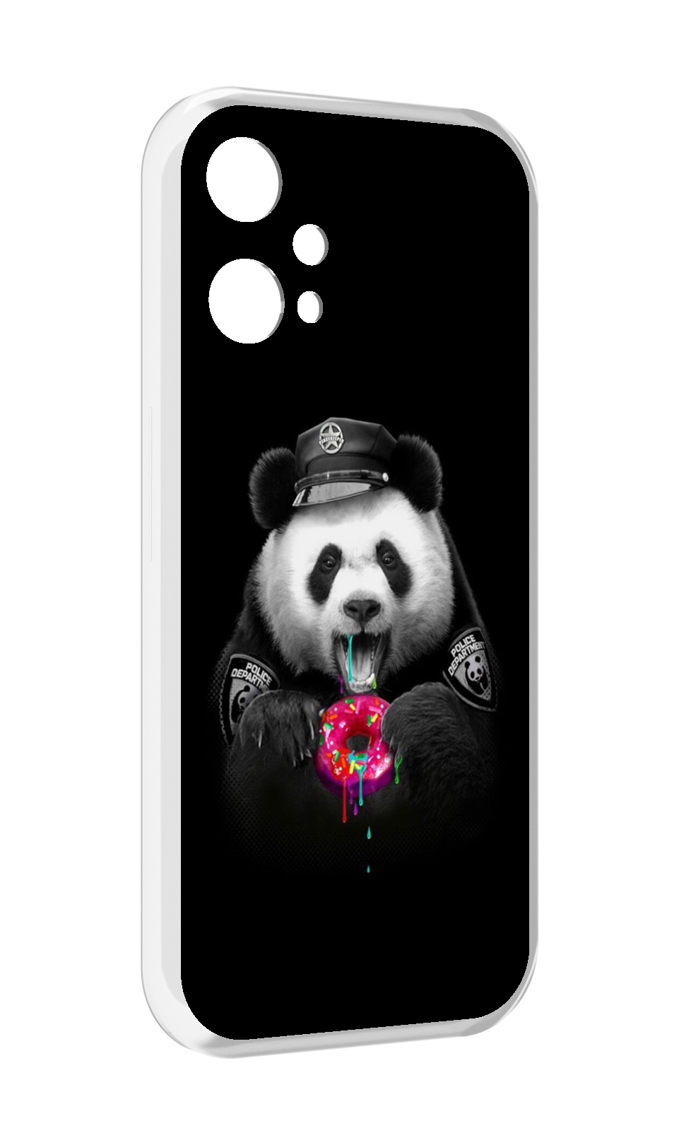 

Чехол MyPads Панда-с-пончиком для OnePlus Nord CE 2 Lite 5G, Прозрачный, Tocco