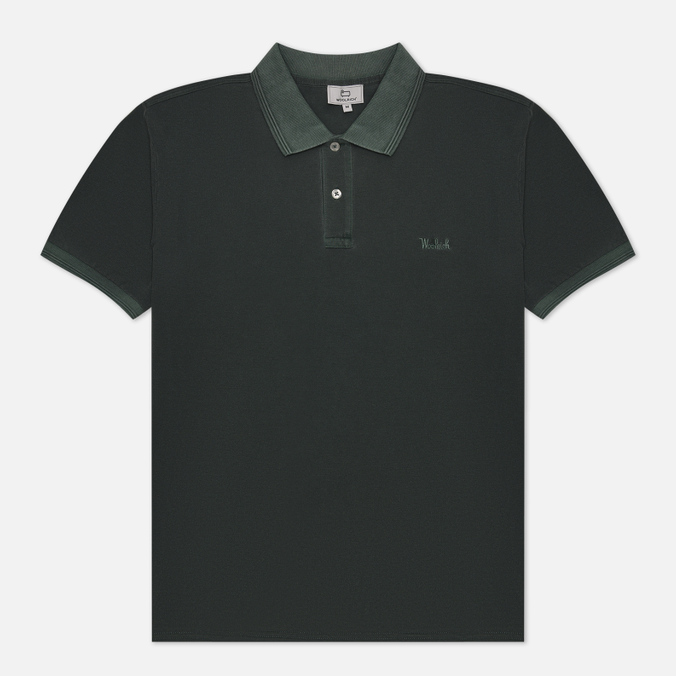 

Мужское поло Woolrich Mackinack зелёный, Размер XL, Mackinack