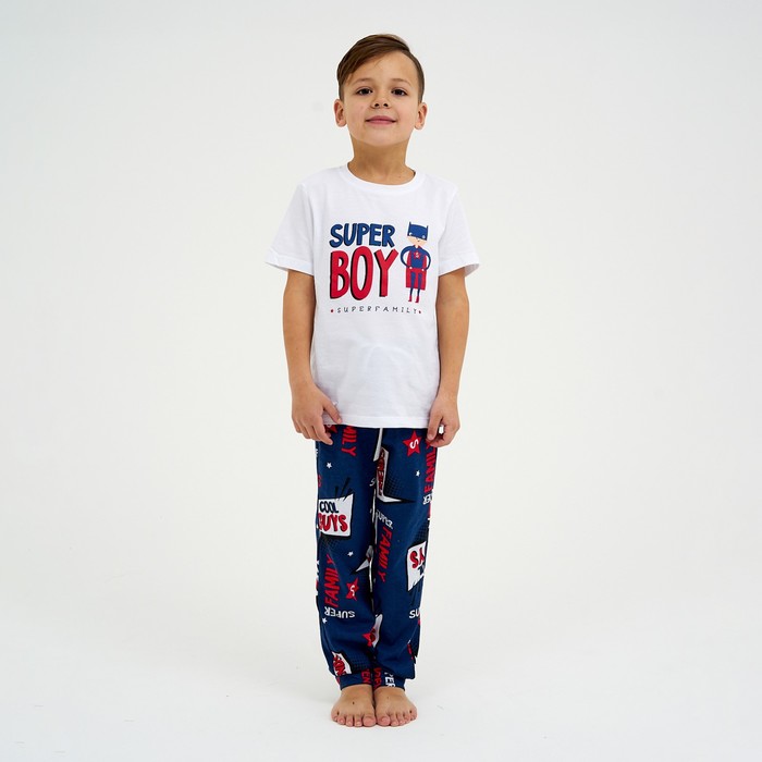

Пижама детская (футболка, брюки) KAFTAN, Super, 32 (110-116), KAFTAN:Super