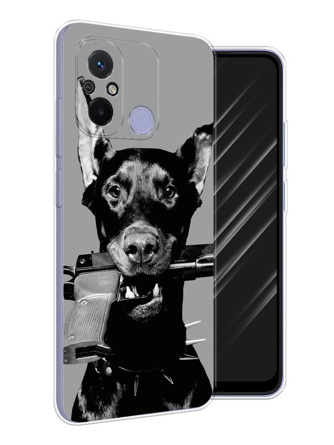 

Чехол Awog на Redmi 12C "Доберман", Серый, 317550-1