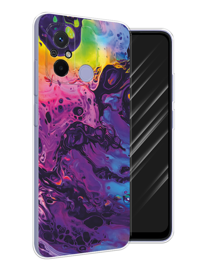 

Чехол Awog на Redmi 12C "ACID fluid", Бордовый, 317550-1