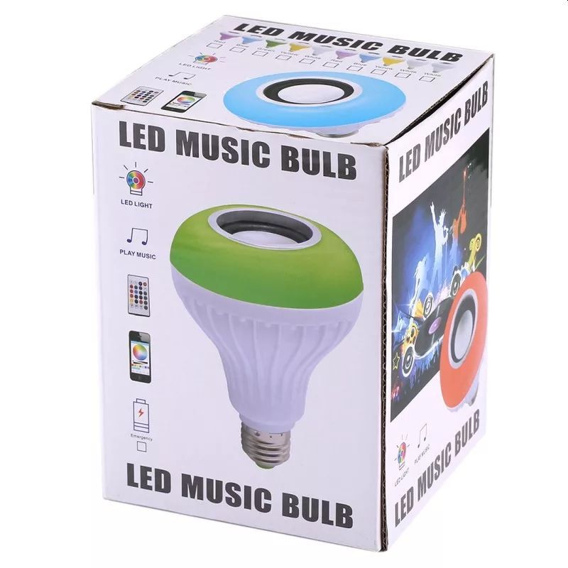 Умная лампочка Led Music Bulb блокфлейта music life 8 отверстий немецкая система зеленая
