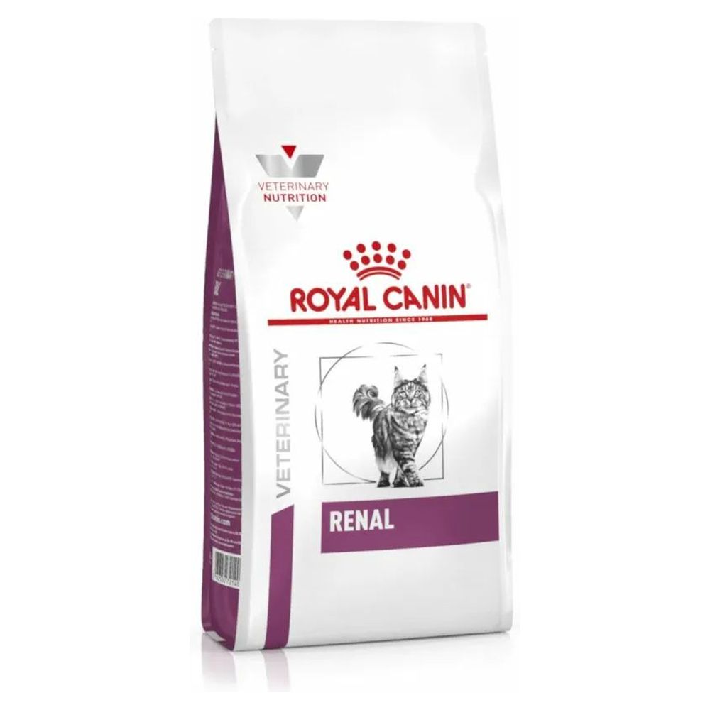 фото Сухой корм для кошек royal canin renal , мясо, 0.4кг