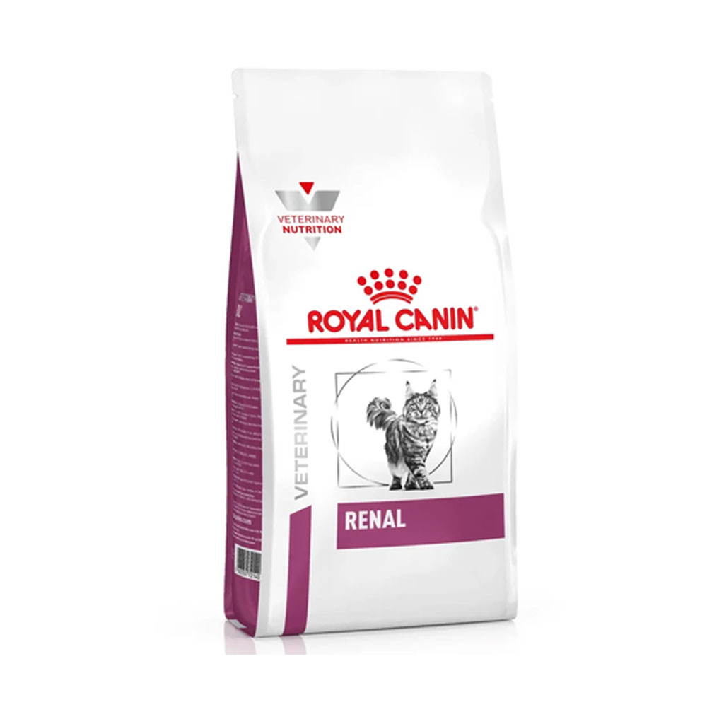 фото Сухой корм для кошек royal canin renal , мясо, 0.4кг