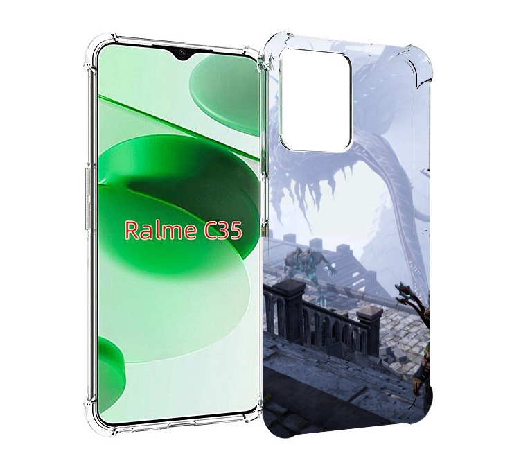 

Чехол MyPads Divinity Original Sin II для Realme C35 / Narzo 50A Prime, Прозрачный, Tocco
