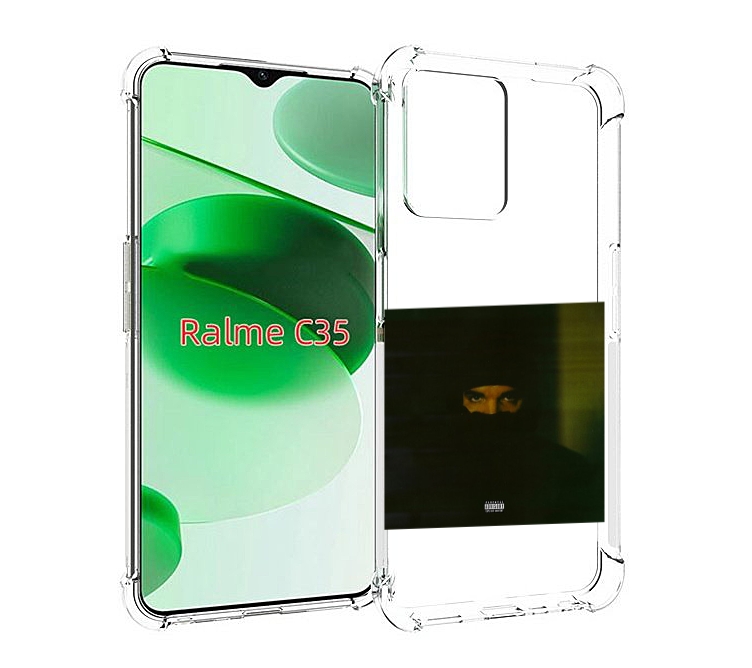 

Чехол MyPads Drake - Dark Lane Demo Tapes для Realme C35 / Narzo 50A Prime, Прозрачный, Tocco