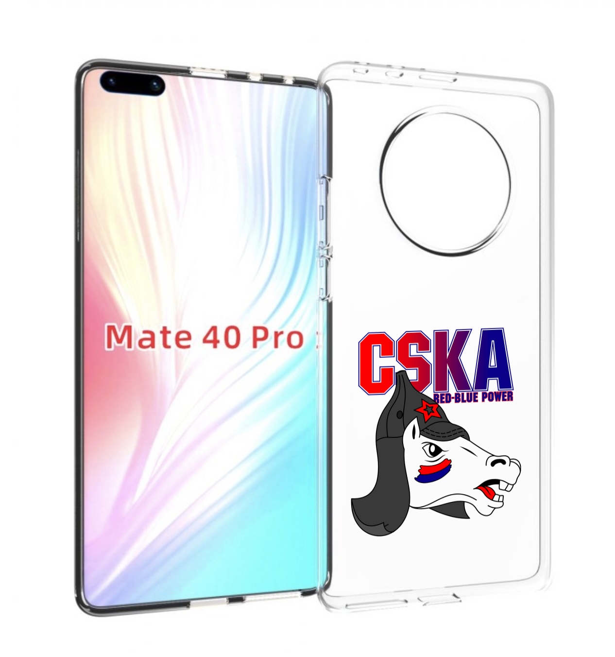 

Чехол MyPads ФК ЦСК лошадка россия для Huawei Mate 40 Pro (NOH-NX9), Прозрачный, Tocco