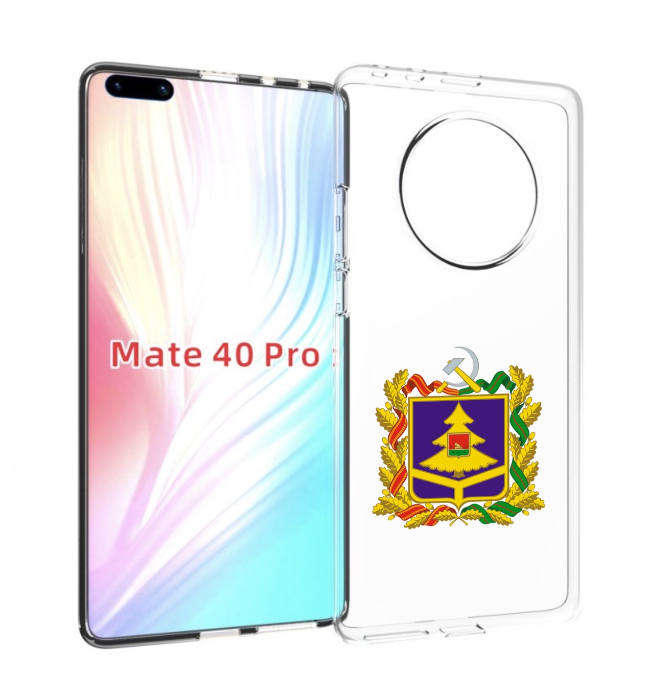 

Чехол MyPads герб-брянскои-области для Huawei Mate 40 Pro (NOH-NX9), Прозрачный, Tocco