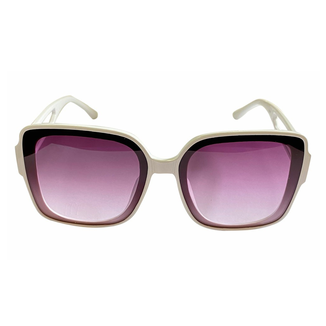 Солнцезащитные очки женские Adellini SL -31 белые/черепаховые