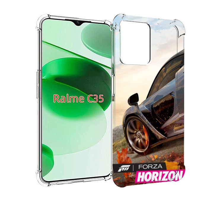 

Чехол MyPads Forza Horizon 4 для Realme C35 / Narzo 50A Prime, Прозрачный, Tocco