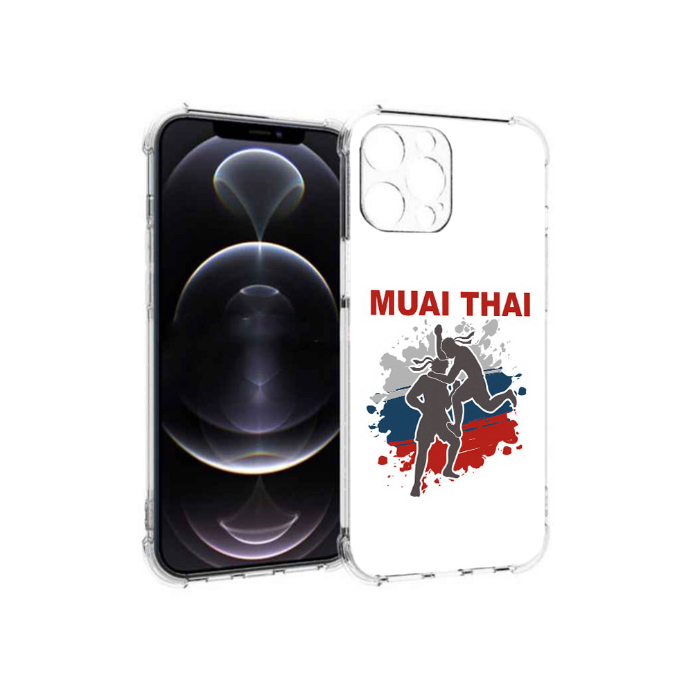 

Чехол MyPads Tocco для Apple iPhone 12 Pro Max Муайтай (PT157374.616.123), Прозрачный, Tocco