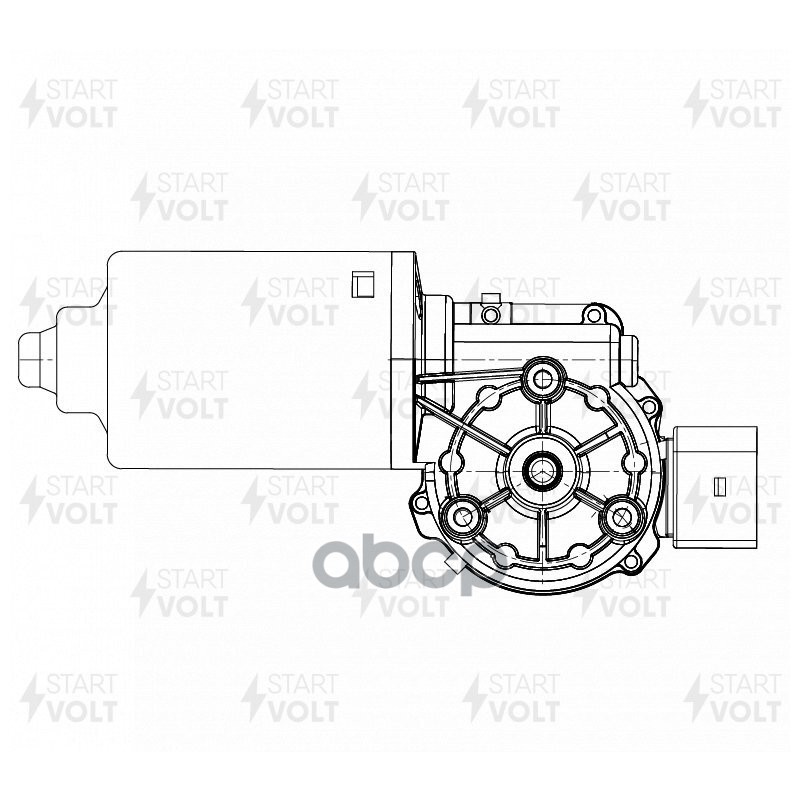 

Моторедуктор Стеклооч. Для А/М Vag A6 (97-)/A4 (94-) (Перед.) (Vwf 1817) STARTVOLT арт. vw