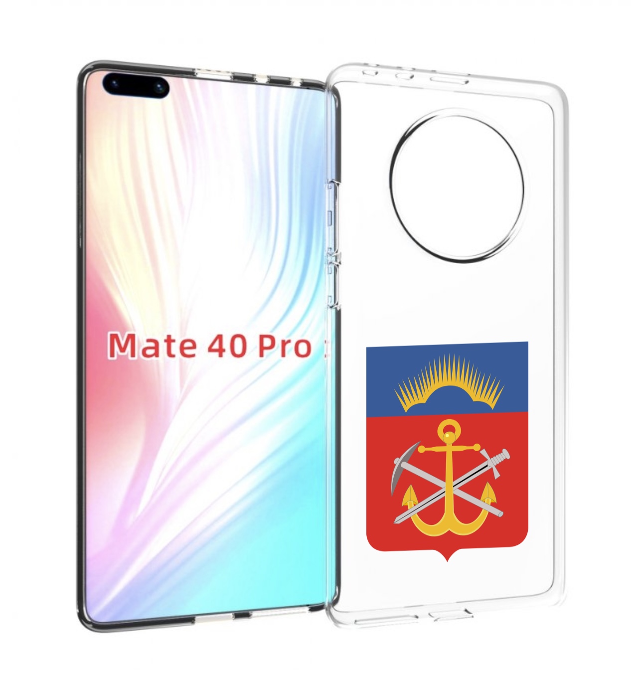 

Чехол MyPads герб-мурманская-область для Huawei Mate 40 Pro (NOH-NX9), Прозрачный, Tocco
