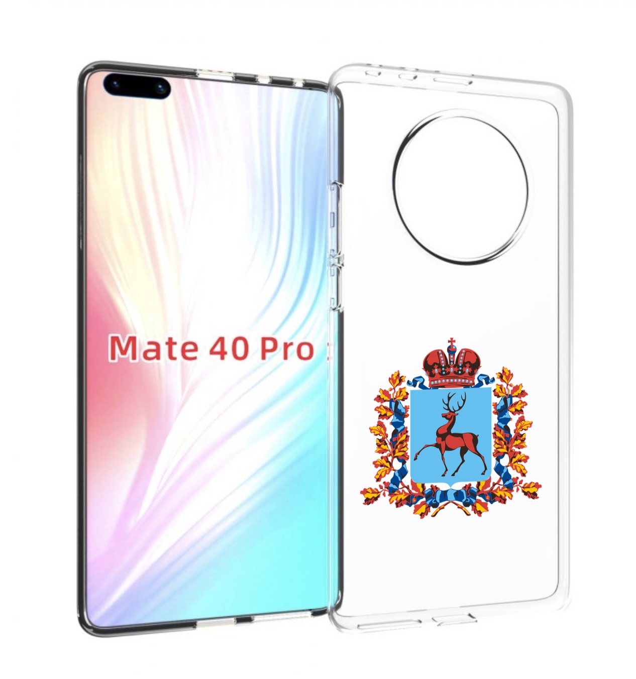 

Чехол MyPads герб-нижегородская-область для Huawei Mate 40 Pro (NOH-NX9), Прозрачный, Tocco